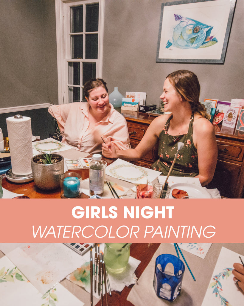 Girls Night: Watercolor Painting